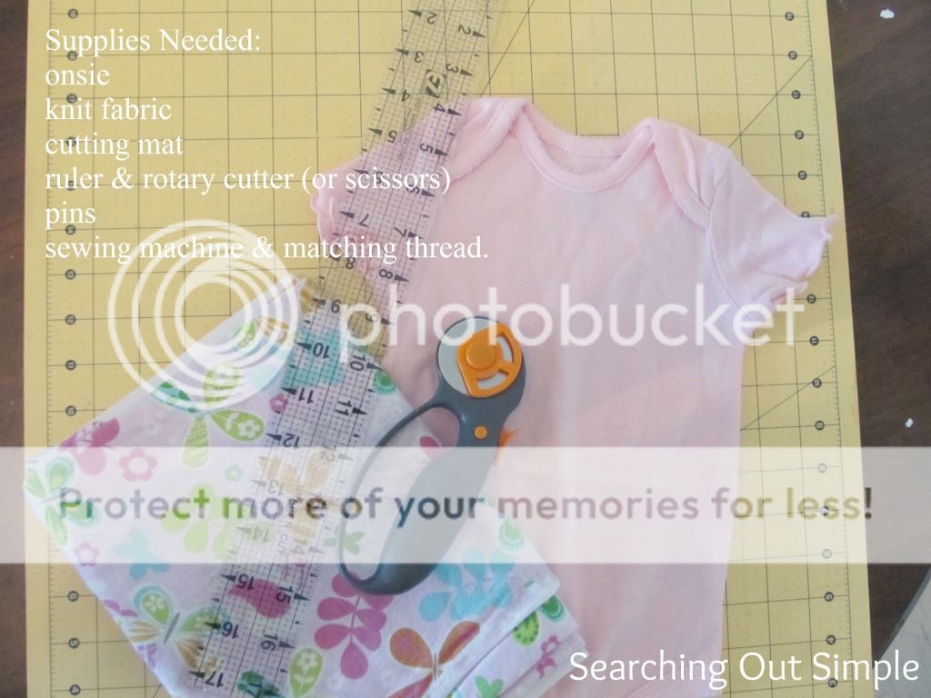 Make a Onesie into a Dress! Honeybear Lane